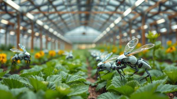 หุ่นยนต์แมลงช่วยผสมเกสรในฟาร์มยุคอนาคต product picture